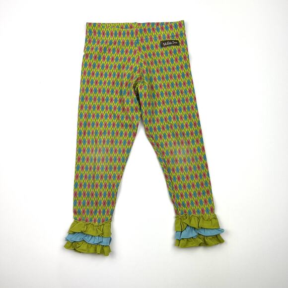 Matilda Jane Emerald Argyle Leggings - Picture 2 of 9